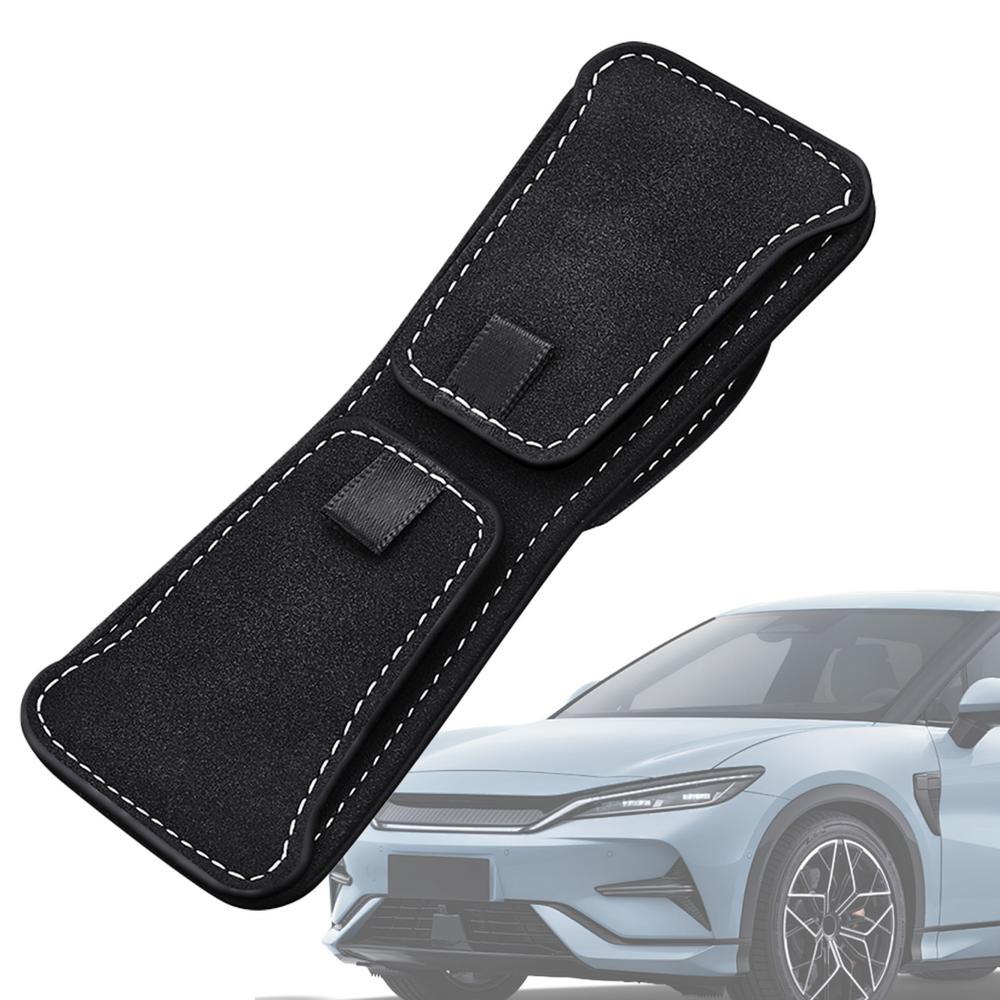 Держатель солнцезащитных очков на козырек Держатель солнцезащитных очков Магнитный держатель для очков Автомобильный держатель солнцезащитных очков Держатель солнцезащитных очков Двойной зажим для очков чёрный